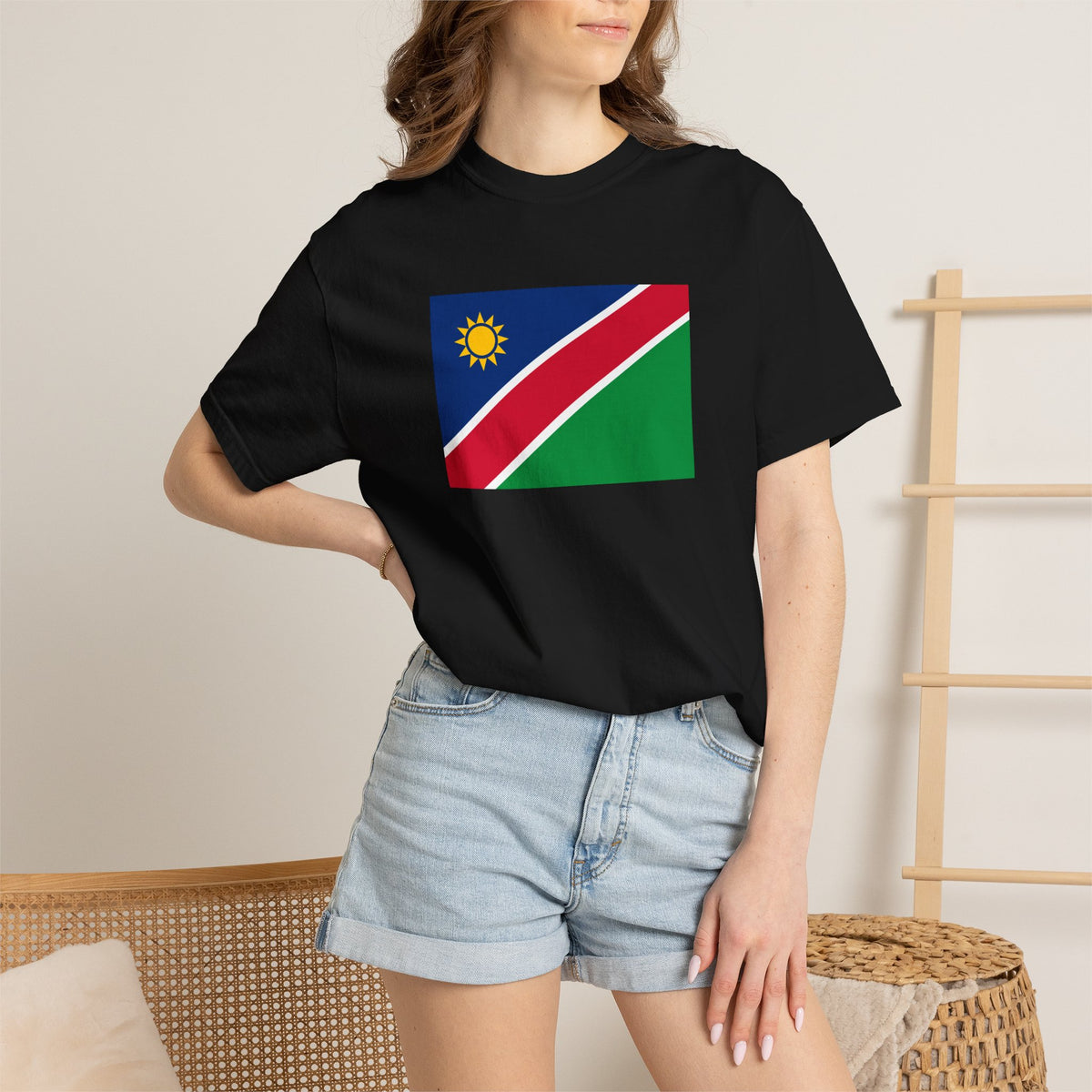 Namibia Flag T Shirt | Namibian Heritage Shirt S–4XL | Rep Ya Flag - Rep Ya Flag