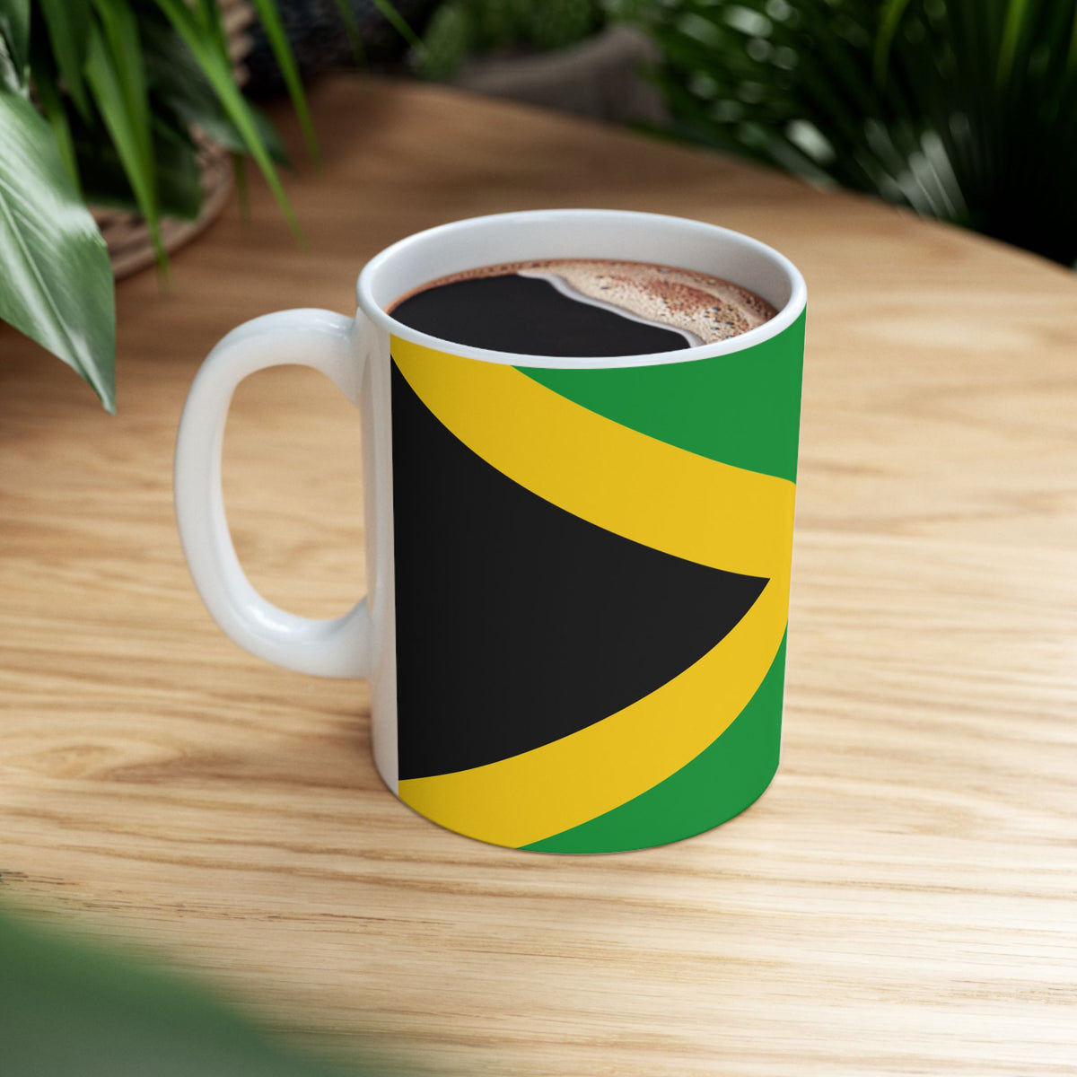 Jamaica Flag Coffee Tea Mug 11oz 15oz | Rep Ya Flag Ceramic Mug - Rep Ya Flag
