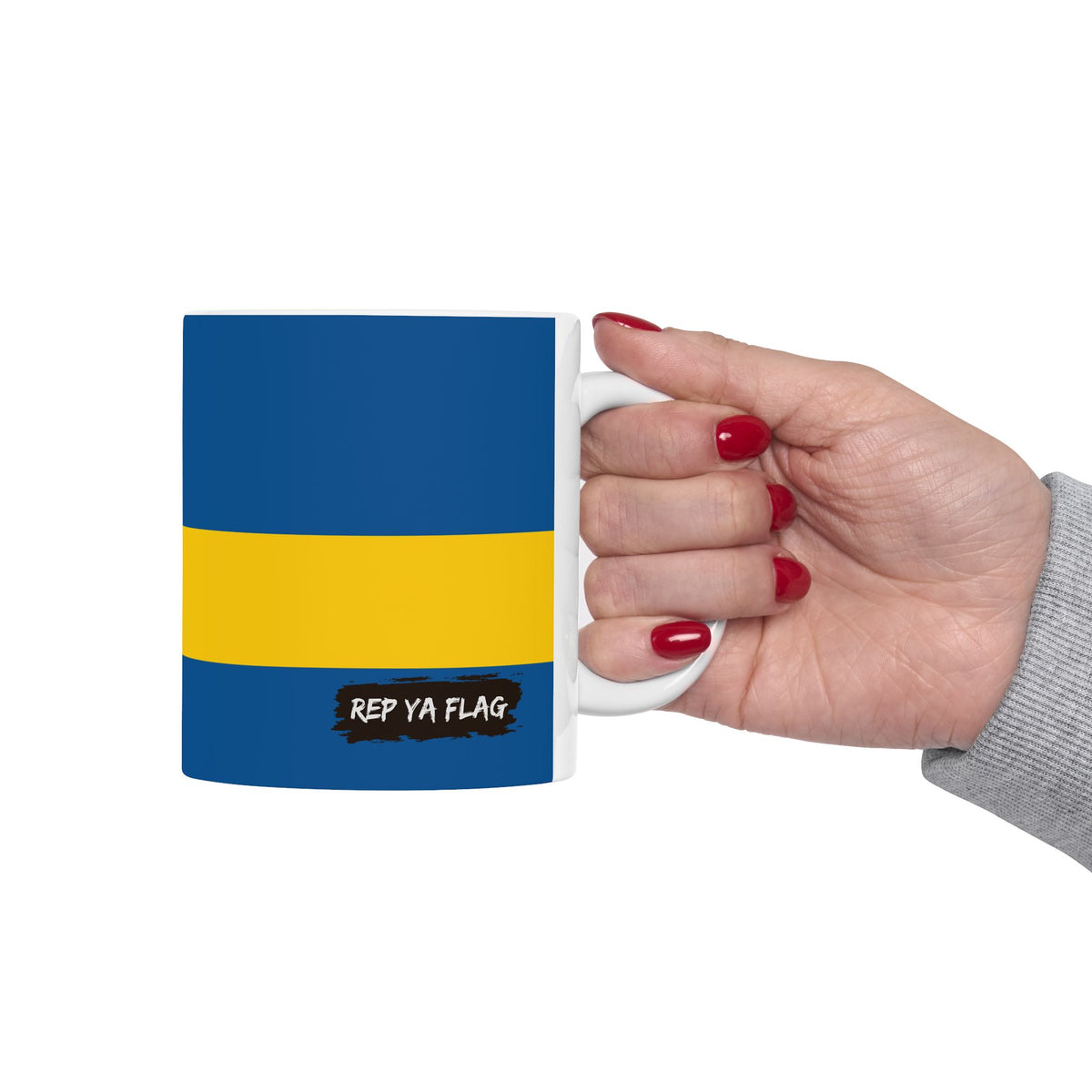 Sweden Flag Ceramic Coffee & Tea Mug 11oz 15oz