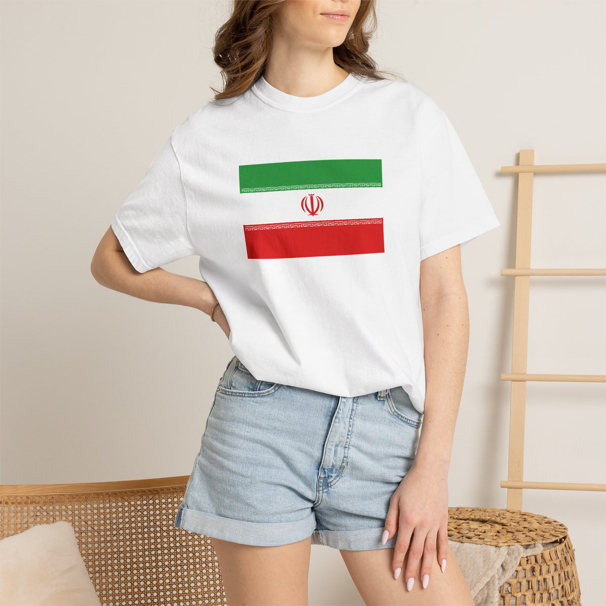 Iran Flag T Shirt | Iranian Heritage Shirt S–4XL | Rep Ya Flag - Rep Ya Flag