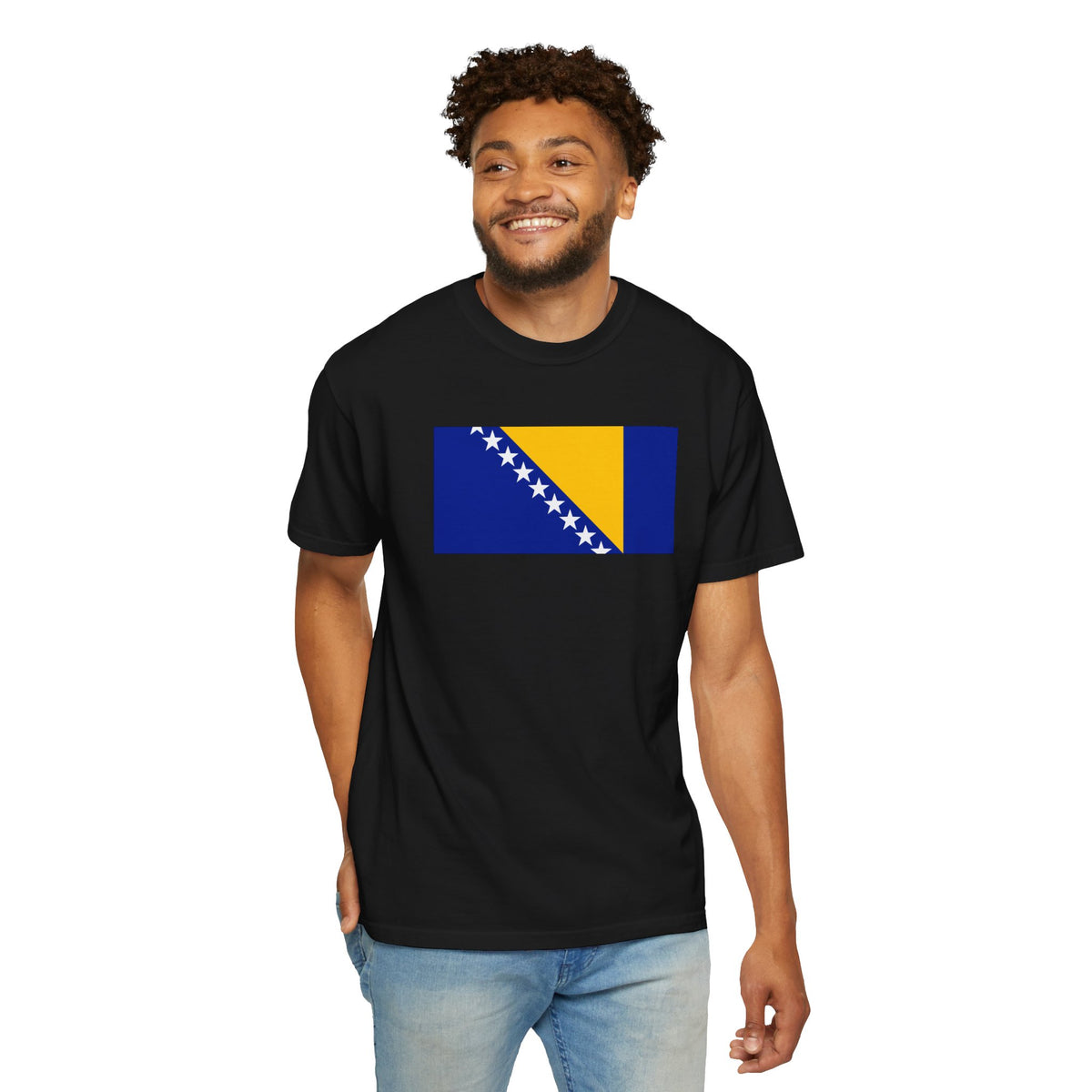 Bosnia and Herzegovina Flag T Shirt | Bosnian Heritage Shirt S-4XL | Rep Ya Flag - Rep Ya Flag
