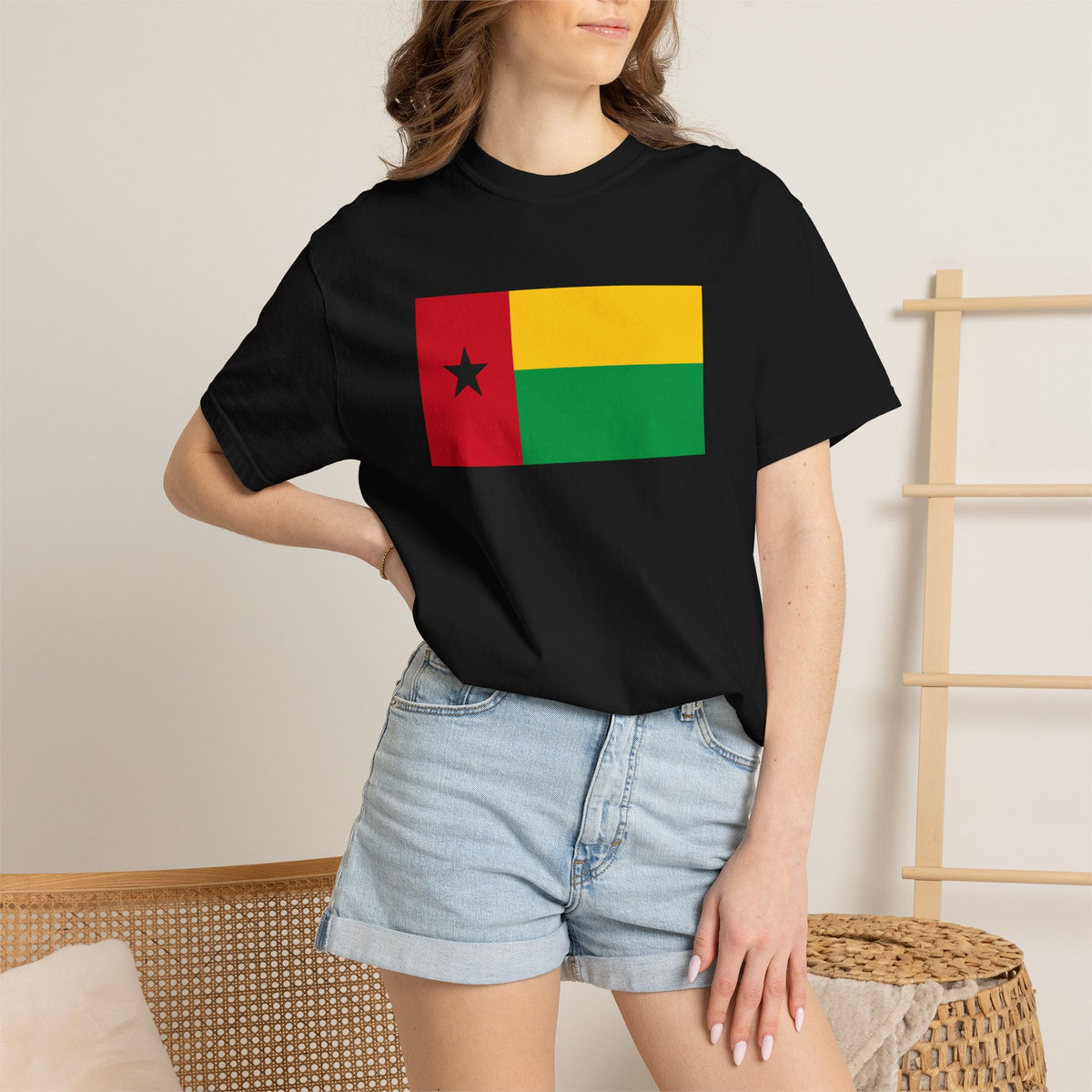 Guinea-Bissau Flag T Shirt | Bissau-Guinean Heritage Shirt S–4XL | Rep Ya Flag - Rep Ya Flag