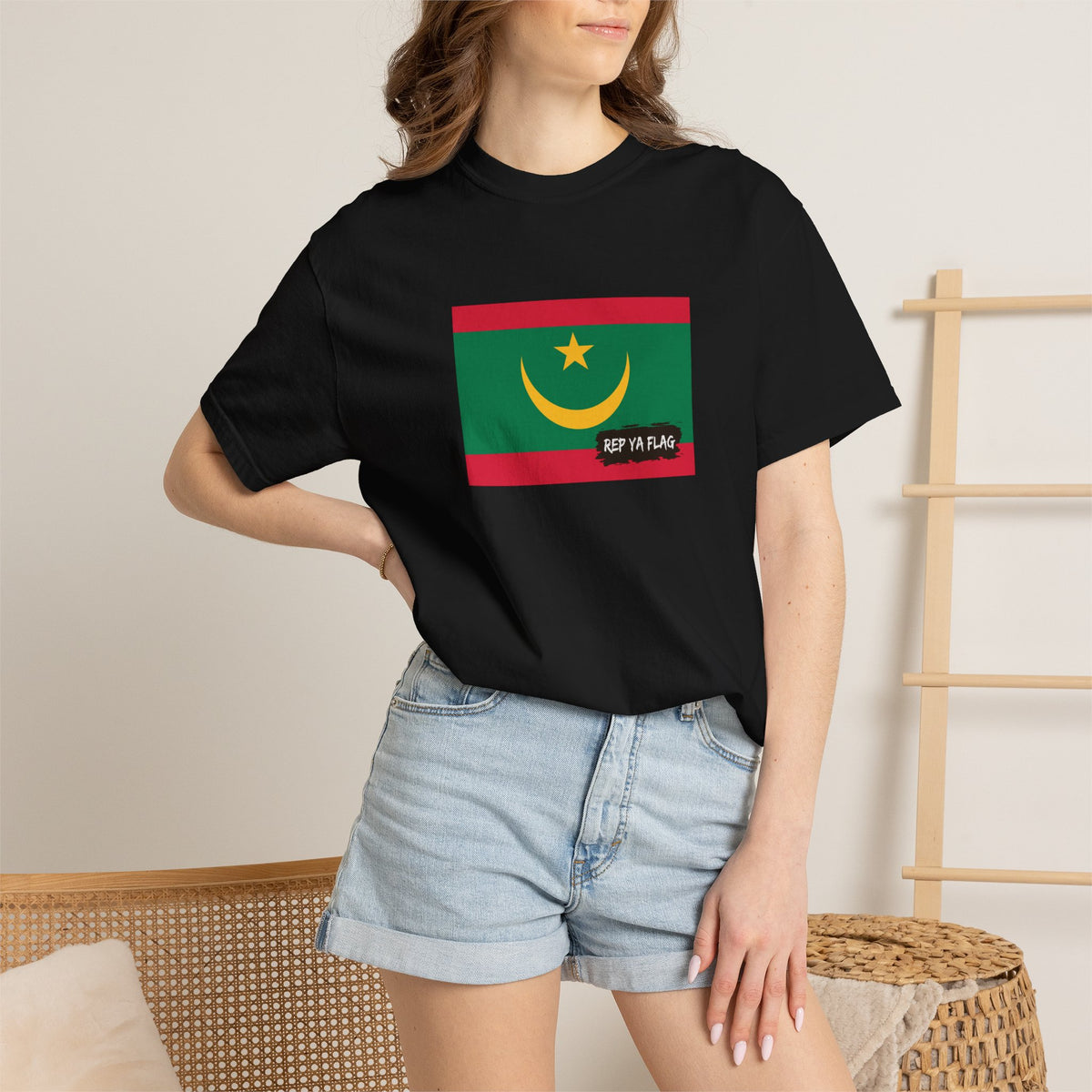 Mauritania Flag T Shirt | Marshallese Heritage Shirt S–4XL | Rep Ya Flag - Rep Ya Flag