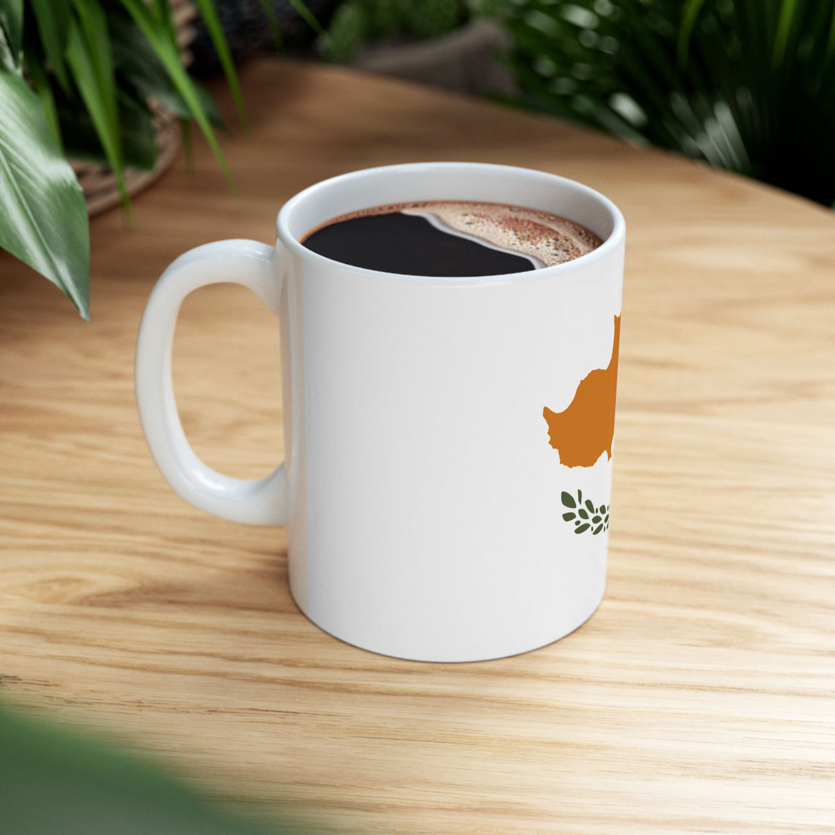 Cyprus Flag Coffee Tea Mug 11oz 15oz | Rep Ya Flag Ceramic Mug - Rep Ya Flag
