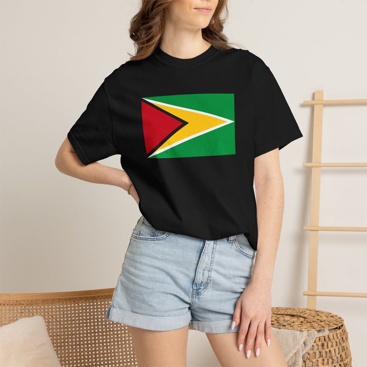 Guyana Flag T Shirt | Guyanese Heritage Shirt S–4XL | Rep Ya Flag - Rep Ya Flag