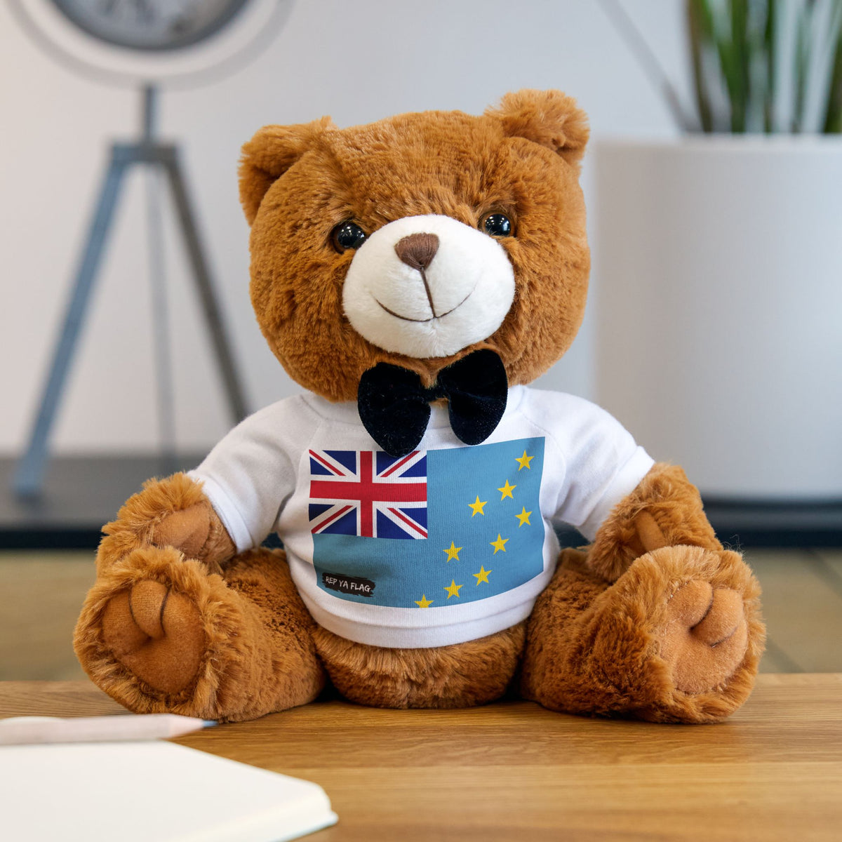 Tuvalu Flag Teddy Bear – Island Pride Plush Gift
