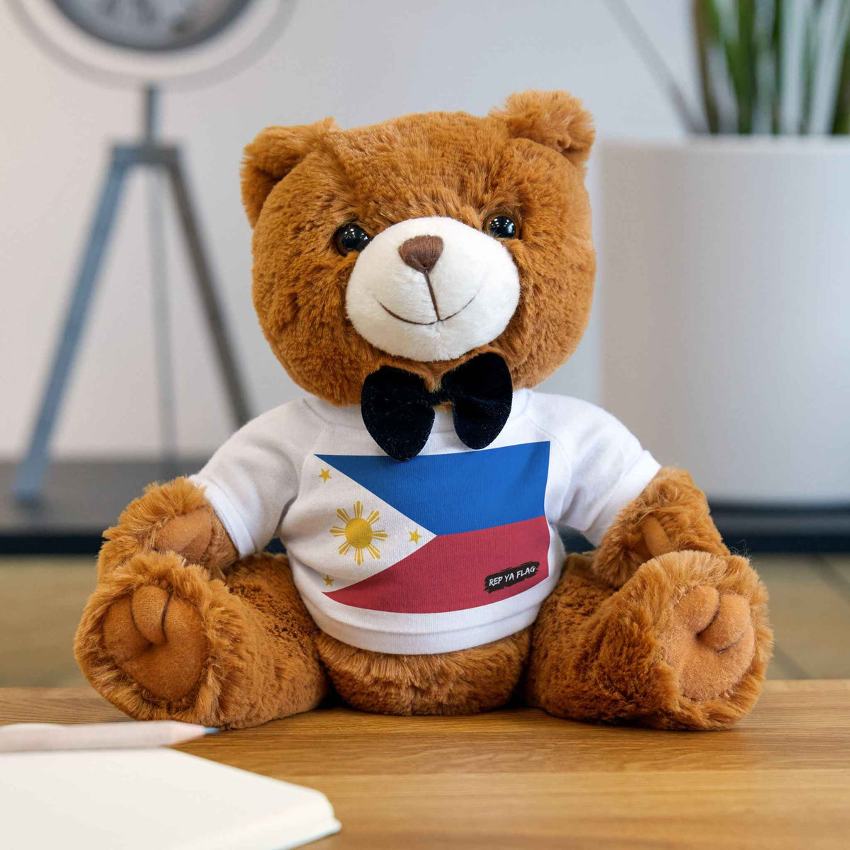 Philippines Flag Teddy Bear | Filipino Heritage Plush Gift | Rep Ya Flag