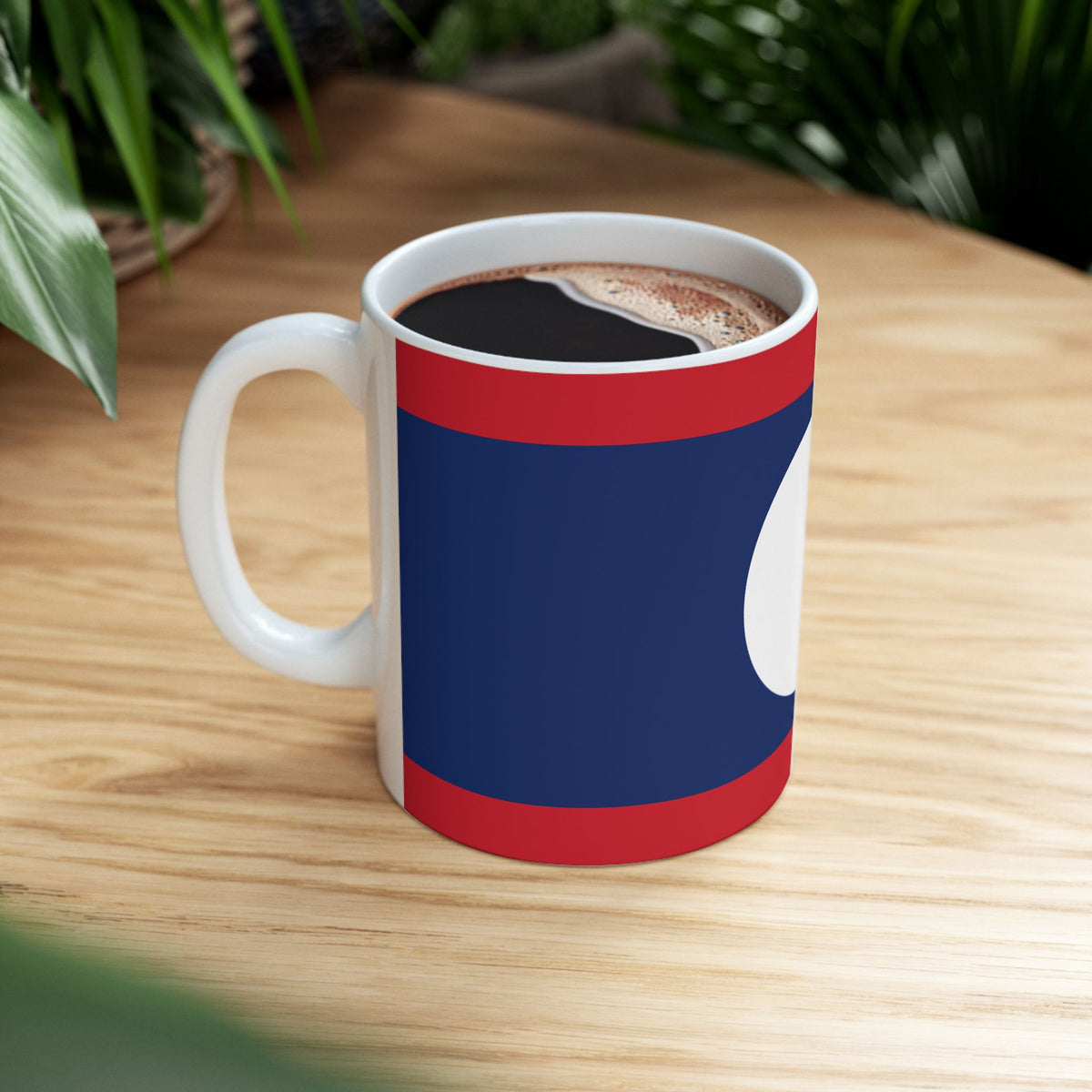 Laos Flag Coffee Tea Mug 11oz 15oz | Rep Ya Flag Ceramic Mug - Rep Ya Flag