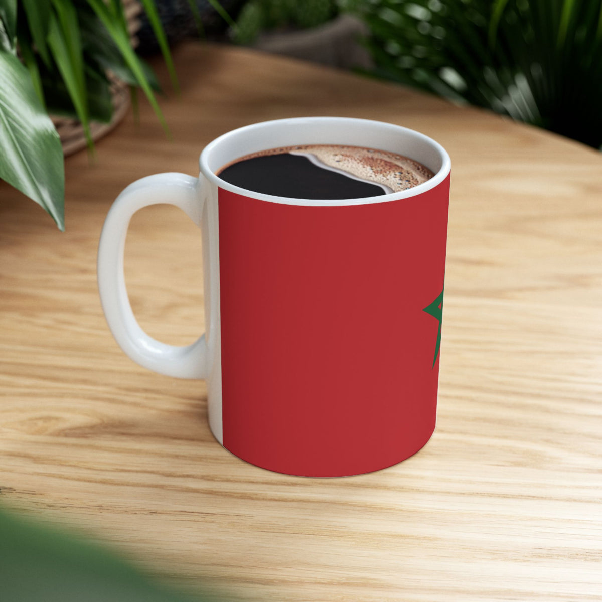 Morocco Flag Coffee Tea Mug 11oz 15oz | Rep Ya Flag Ceramic Mug - Rep Ya Flag