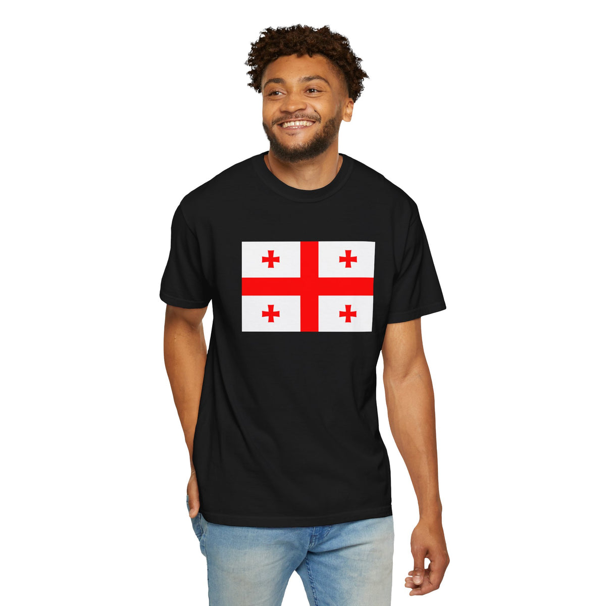 Georgia Flag T Shirt | Georgian Heritage Shirt S–4XL | Rep Ya Flag - Rep Ya Flag