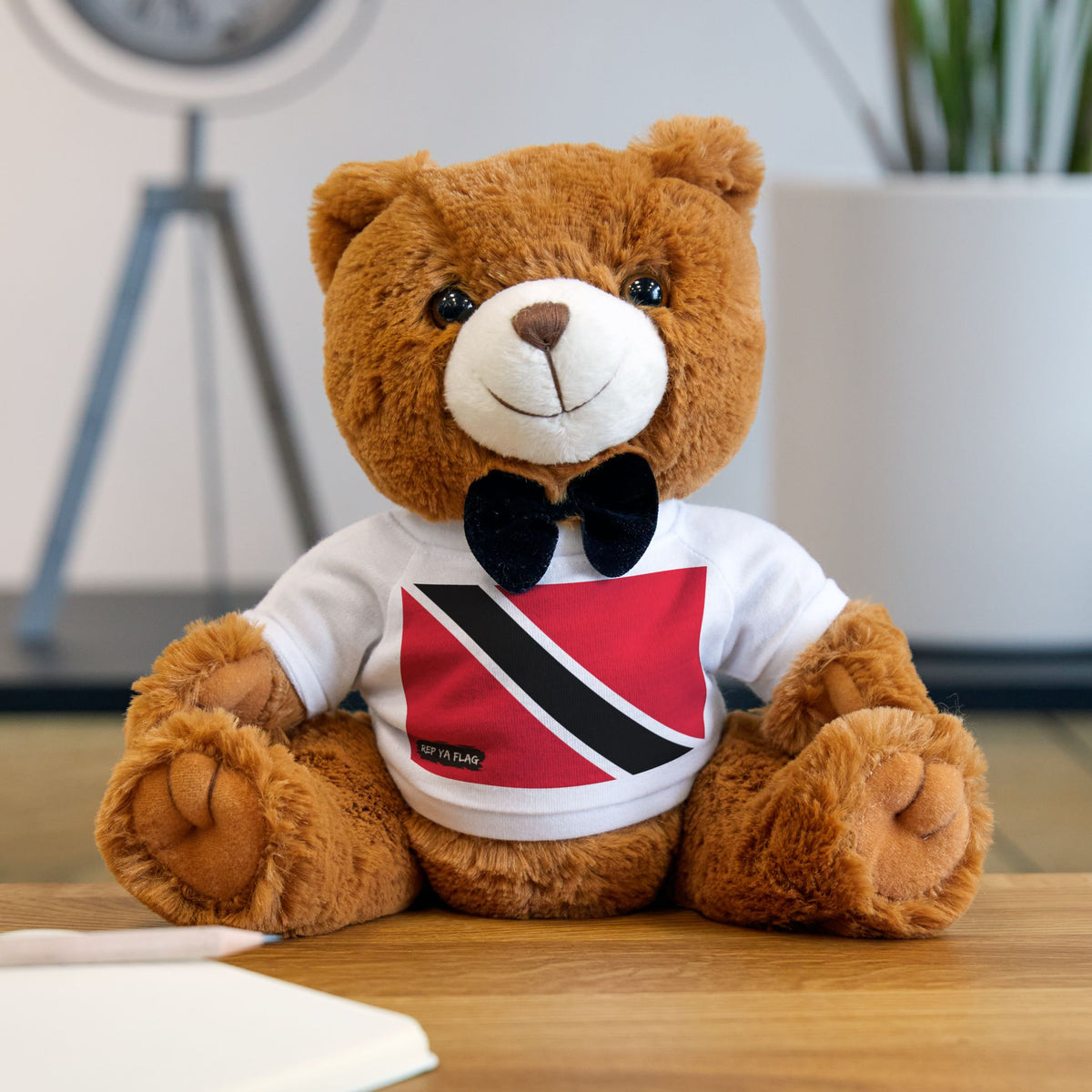 Trinidad and Tobago Flag Teddy Bear – Caribbean Plush