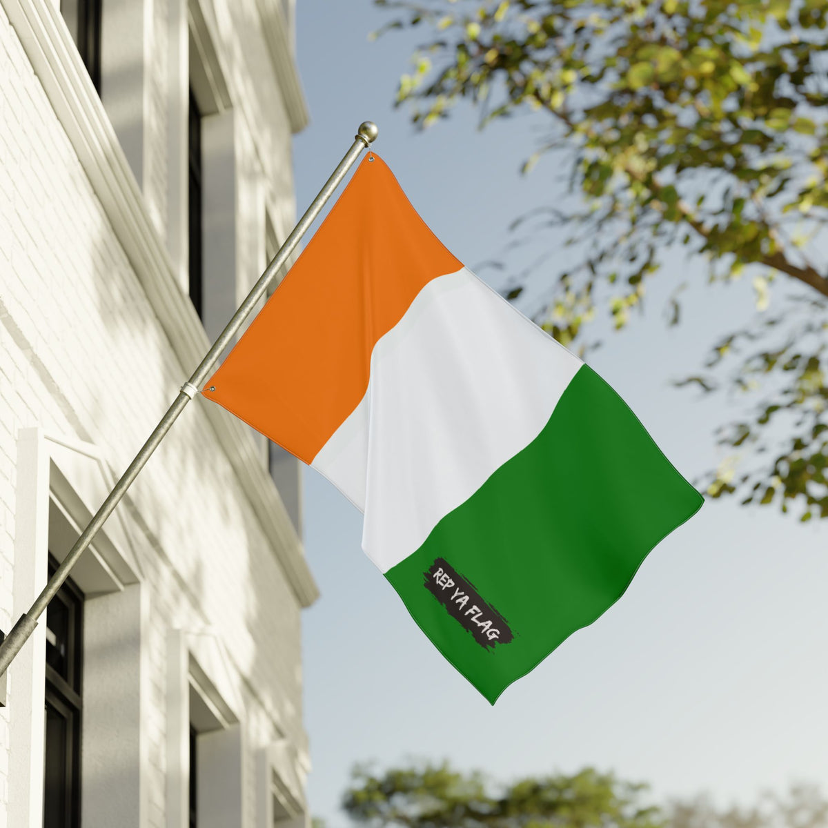 Côte d'Ivoire (Ivory Coast) Flag Garden Banner | Double Sided Outdoor Flag | Rep Ya Flag - Rep Ya Flag