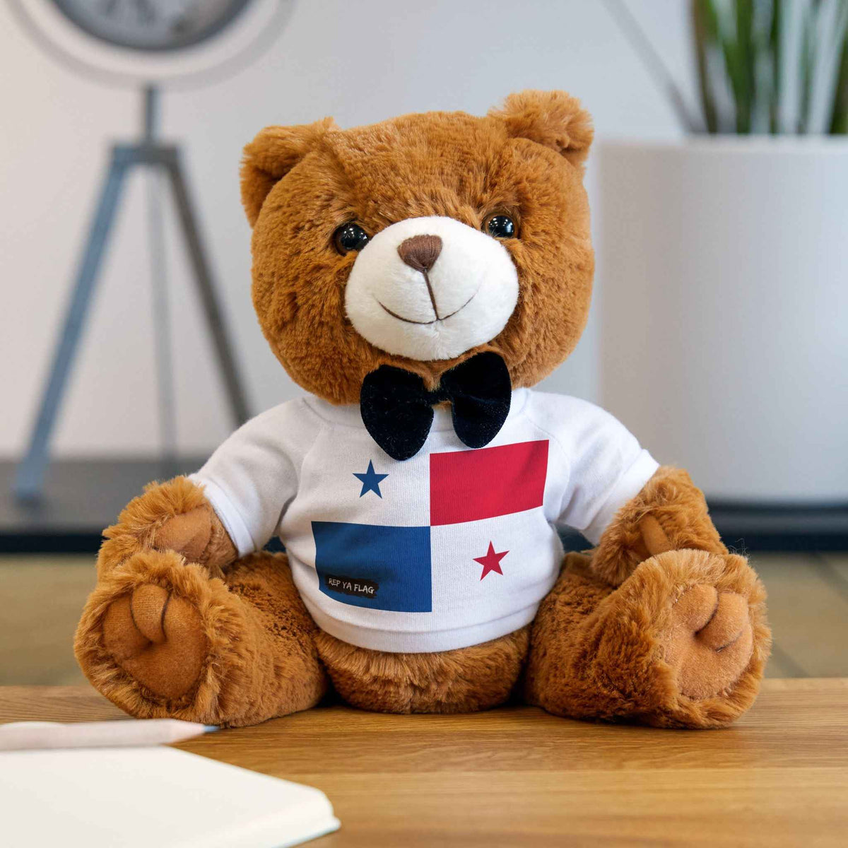 Panama Flag Teddy Bear | Panama Plush Gift | Panamanian Heritage Bear | Cultural Keepsake | Baby Gift Stuffed Animal