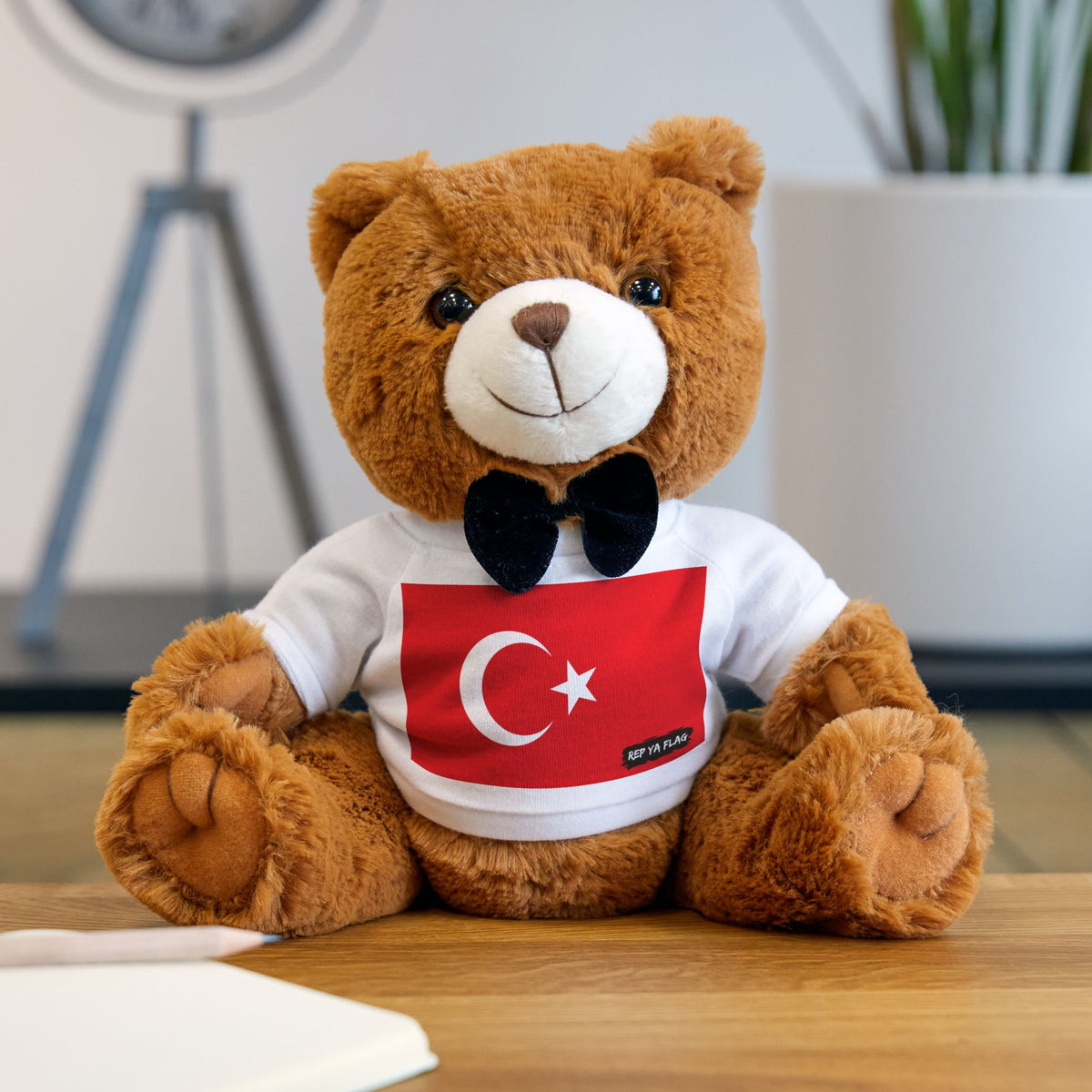 Turkey Flag Teddy Bear Plush – Turkish Heritage Keepsake
