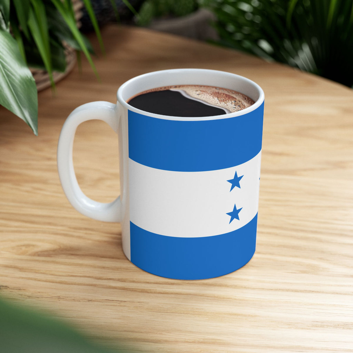 Honduras Flag Coffee Tea Mug 11oz 15oz | Rep Ya Flag Ceramic Mug - Rep Ya Flag