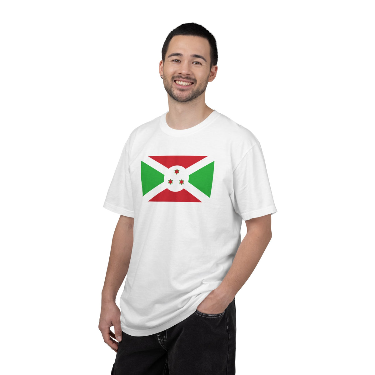 Burundi Flag T Shirt | Burundian Heritage Shirt S-4XL | Rep Ya Flag - Rep Ya Flag