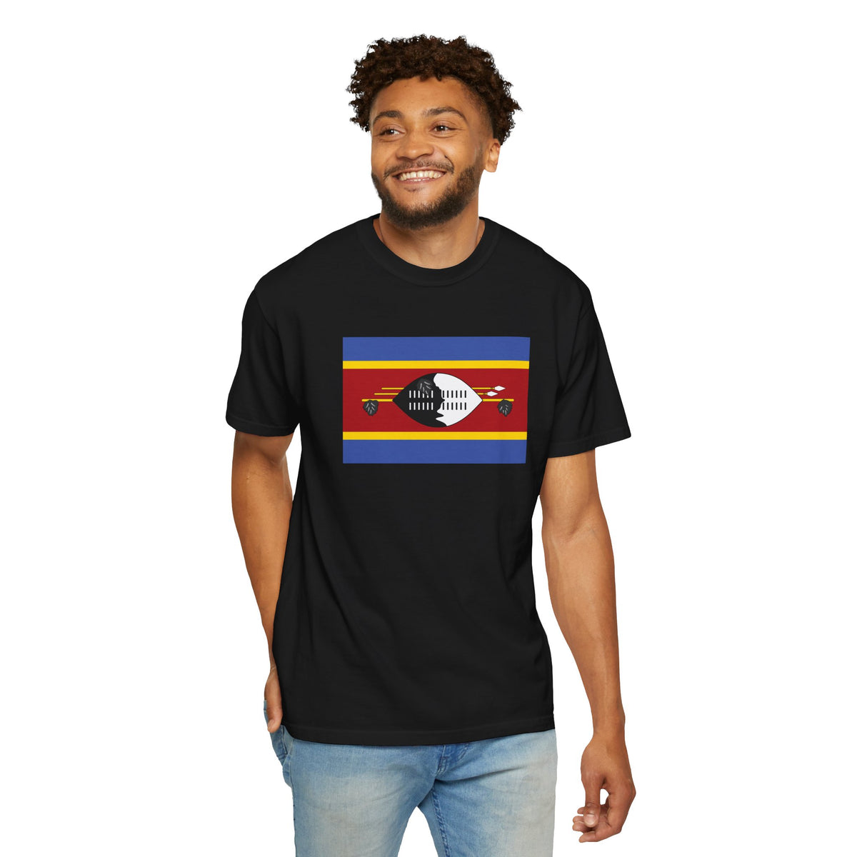 Eswatini Flag T Shirt | Swazi Heritage Shirt S–4XL | Rep Ya Flag - Rep Ya Flag