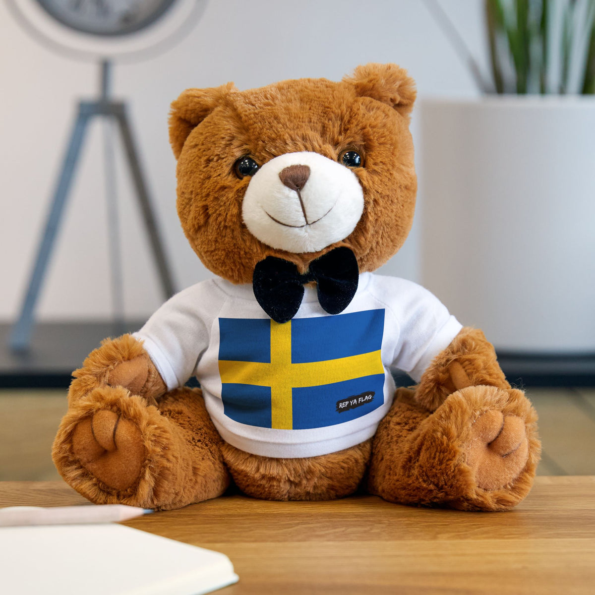 Sweden Flag Teddy Bear Plush – Swedish Heritage Gift