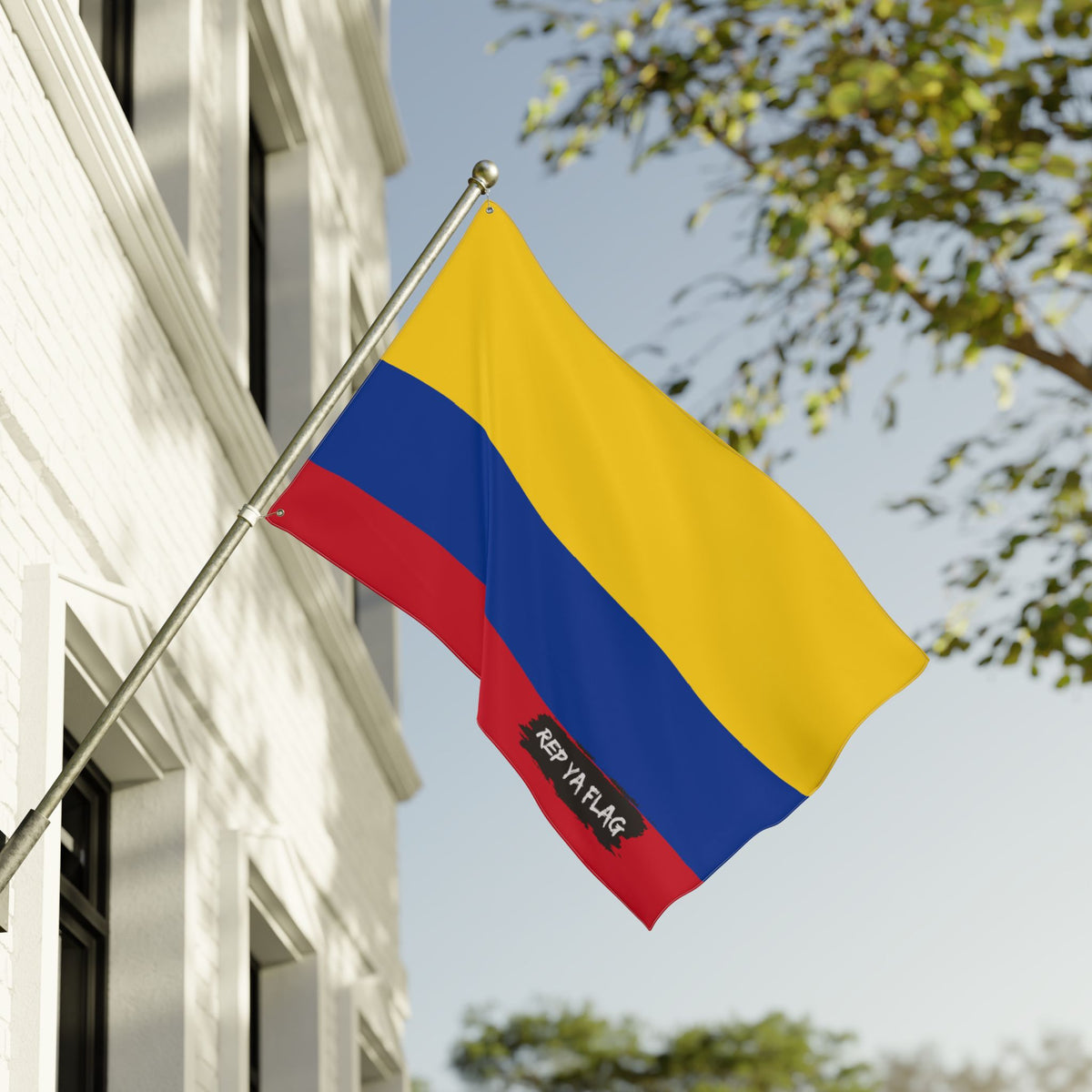 Colombia Flag Garden Banner | Double Sided Outdoor Flag | Rep Ya Flag - Rep Ya Flag