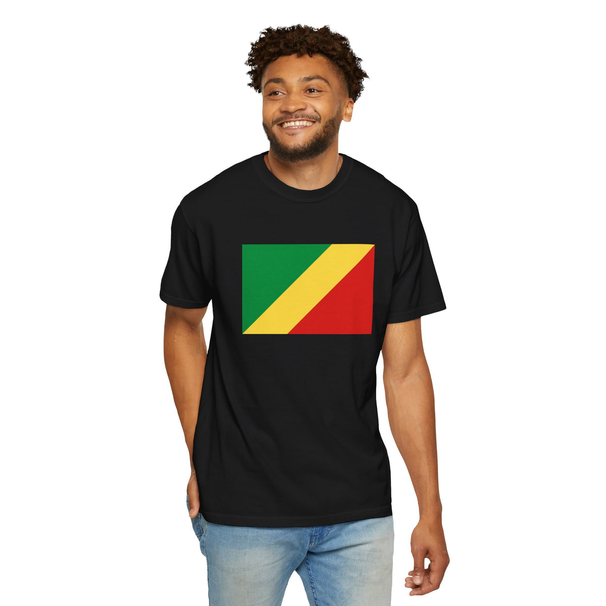 Republic of the Congo Flag T Shirt | Congolese Heritage Shirt S-4XL | Rep Ya Flag - Rep Ya Flag