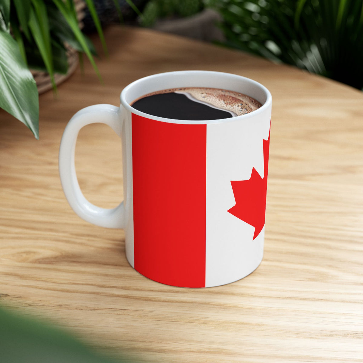 Canada Flag Coffee Tea Mug 11oz 15oz | Canadian Heritage Mug | Rep Ya Flag - Rep Ya Flag