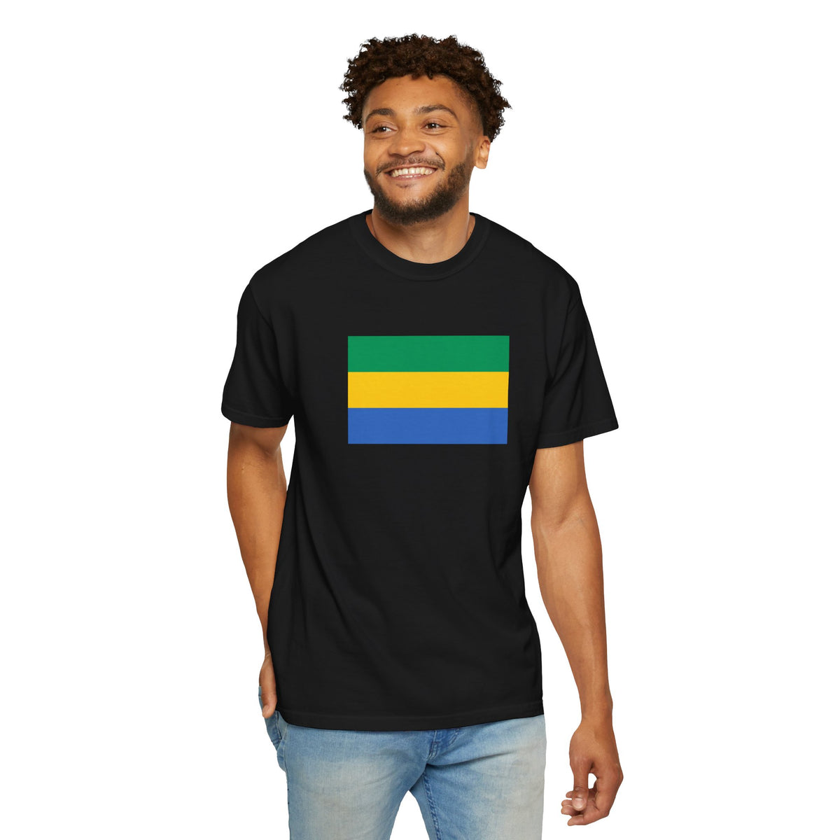Gabon Flag T Shirt | Gabonese Heritage Shirt S–4XL | Rep Ya Flag - Rep Ya Flag