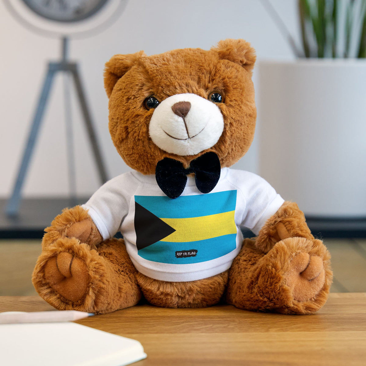 Bahamas Flag Teddy Bear – Bahamian Heritage Plush Gift