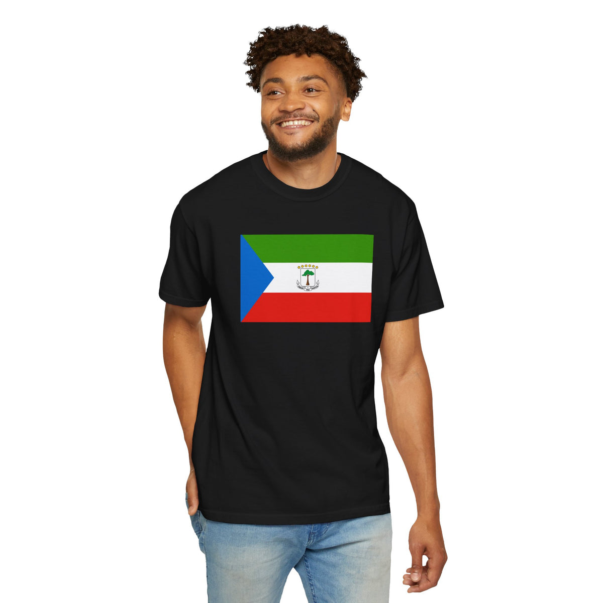 Equatorial Guinea Flag T Shirt | Equatoguinean Heritage Shirt S–4XL | Rep Ya Flag - Rep Ya Flag