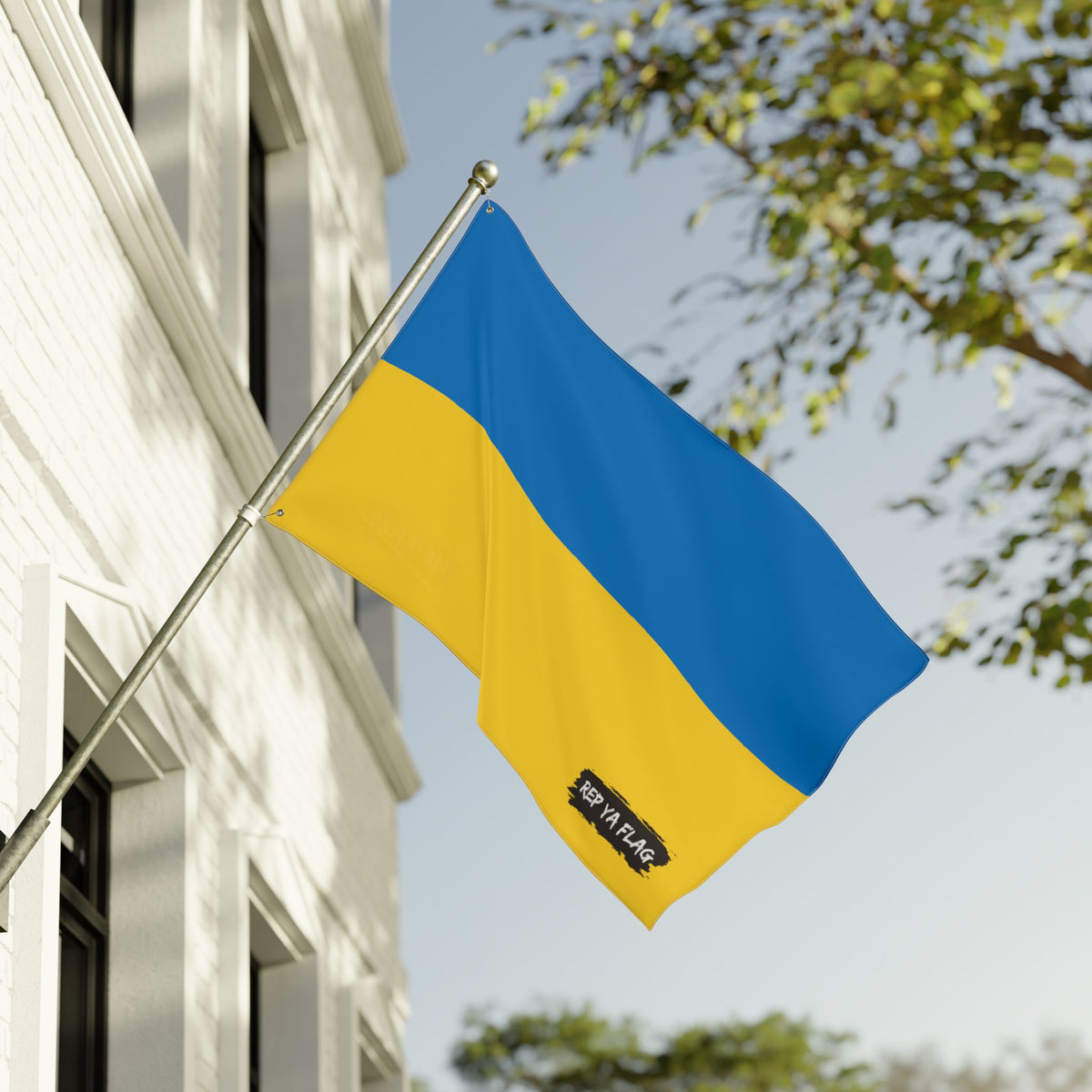 Ukraine Double-Sided Flag – Outdoor Garden Banner
