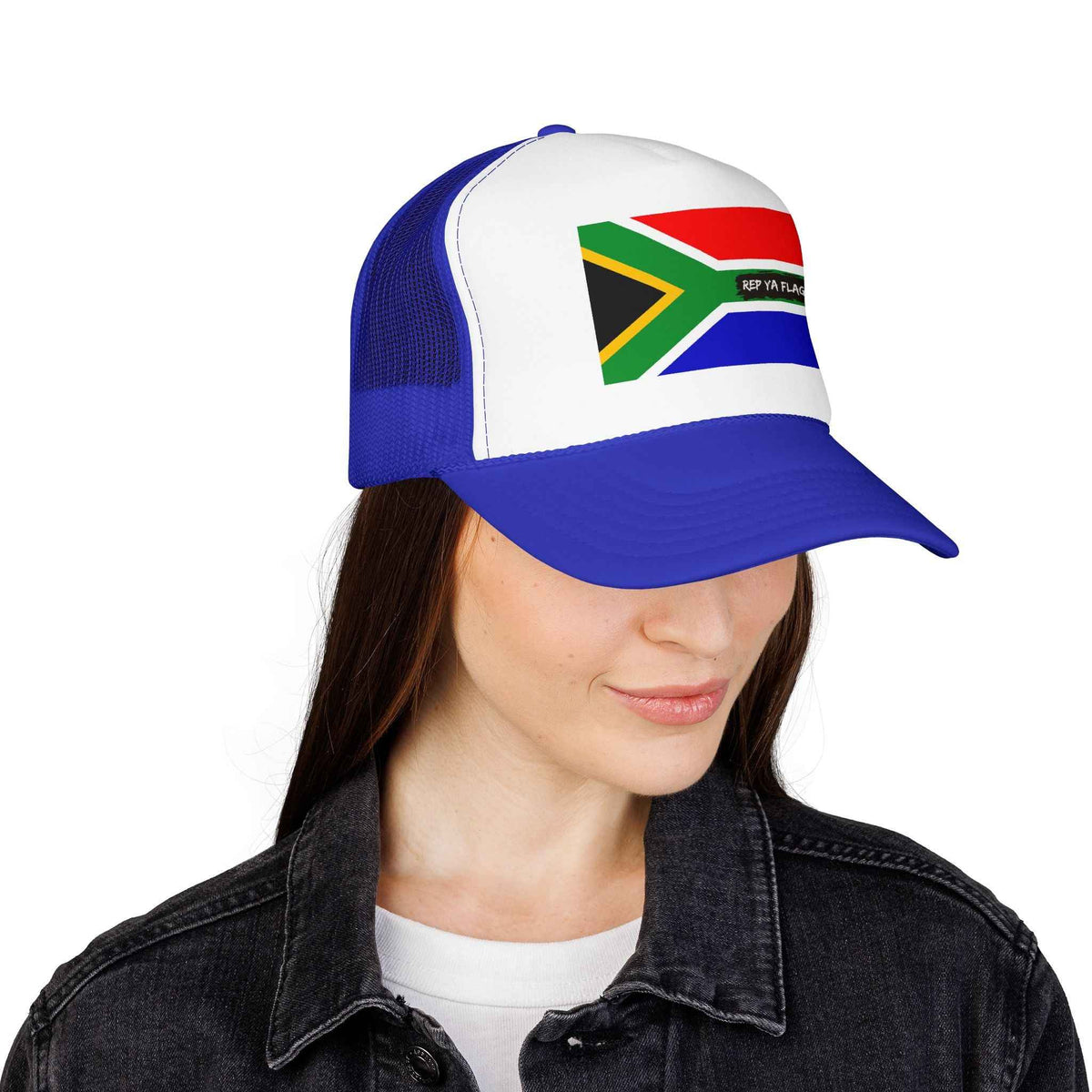 South Africa Flag Trucker Hat | South African Heritage Snapback Cap | Rep Ya Flag