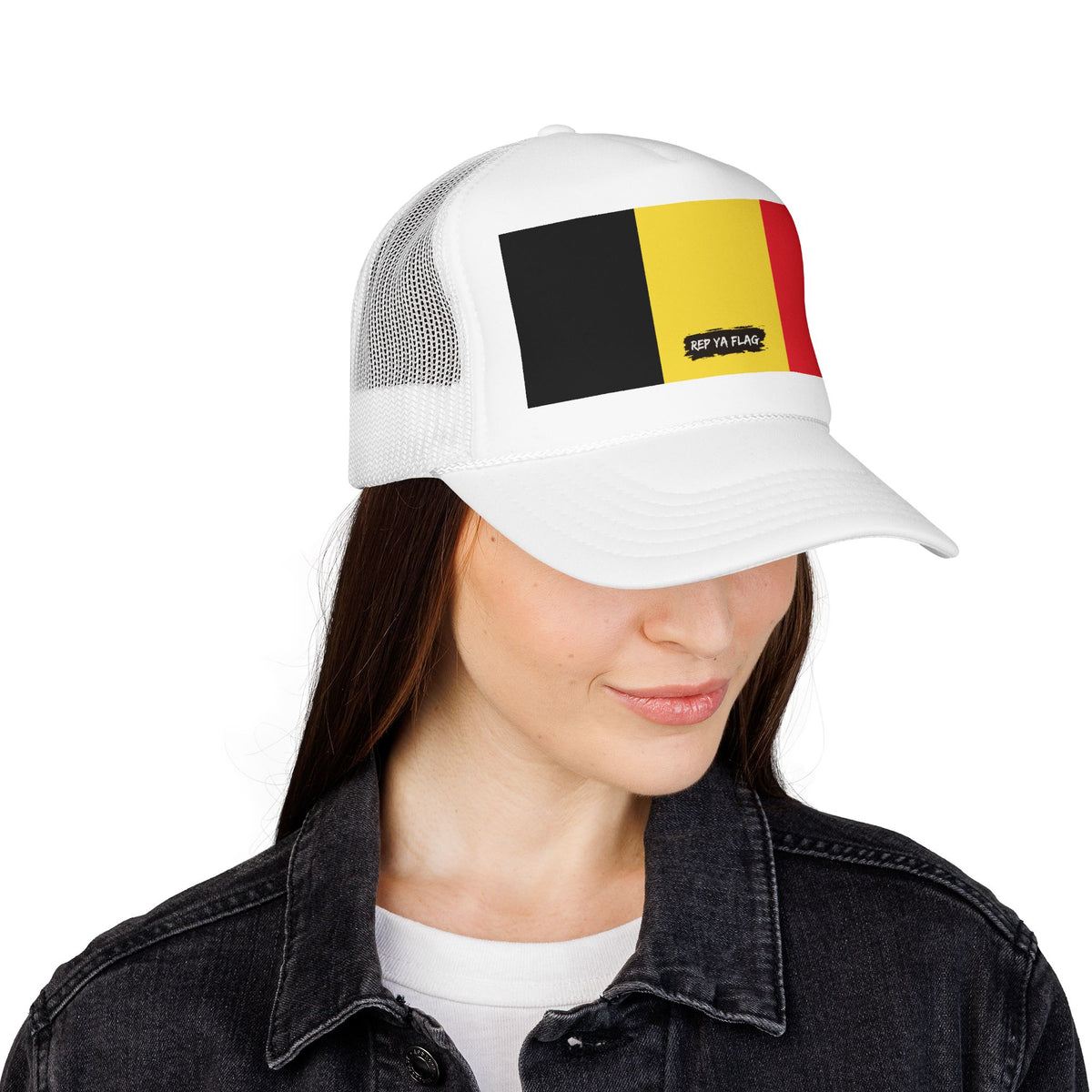 Belgium Flag Foam Trucker Hat – Belgian Pride Snapback