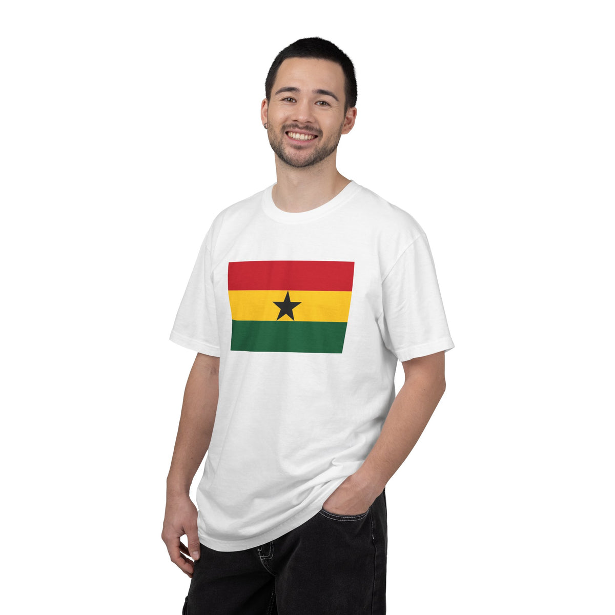 Ghana Flag T Shirt | Ghanaian Heritage Shirt S–4XL | Rep Ya Flag - Rep Ya Flag