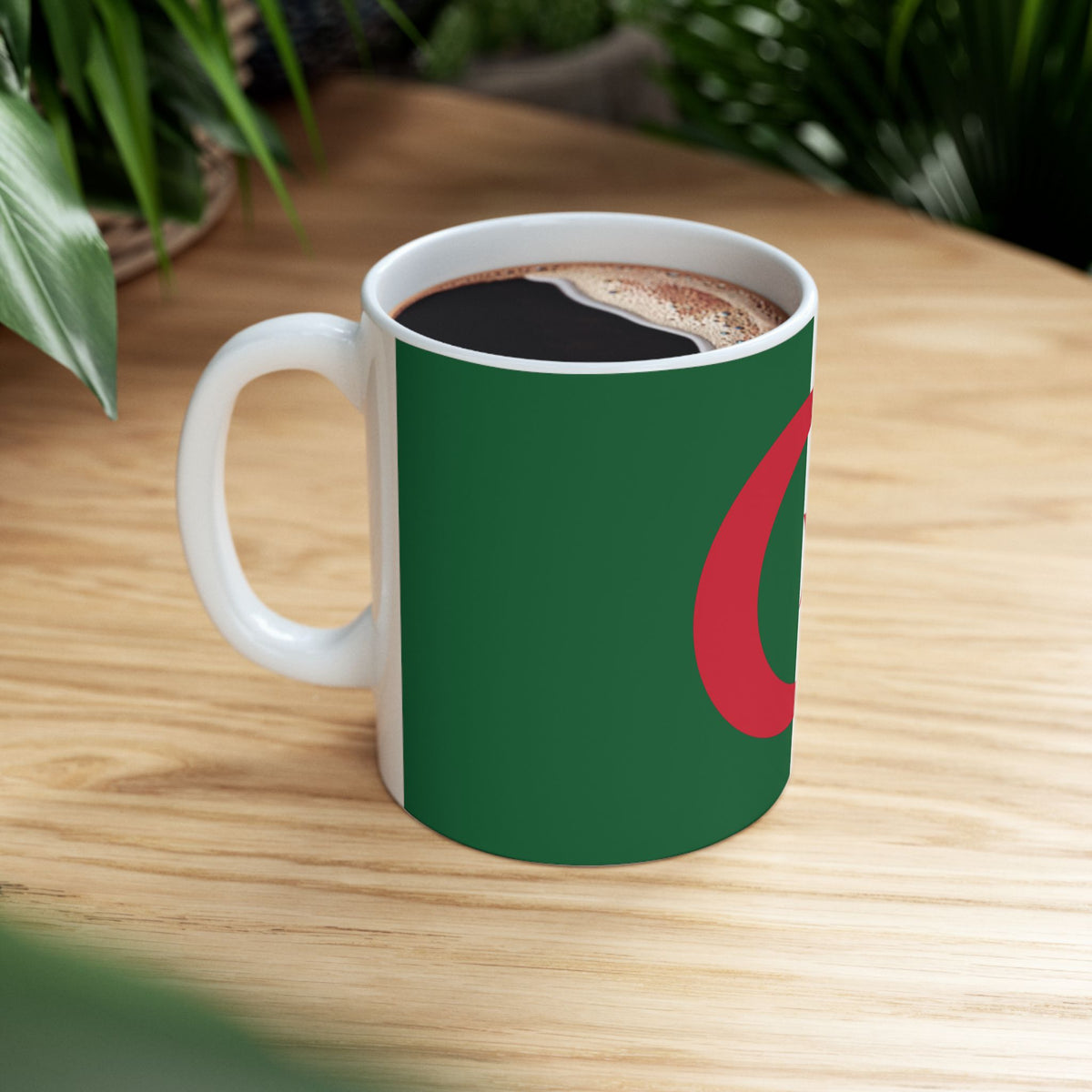 Algeria Flag Coffee Mug – Algerian Pride Ceramic Cup