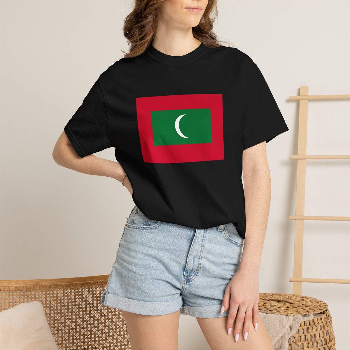 Maldives Flag T Shirt | Maldivian Heritage Shirt S–4XL | Rep Ya Flag - Rep Ya Flag
