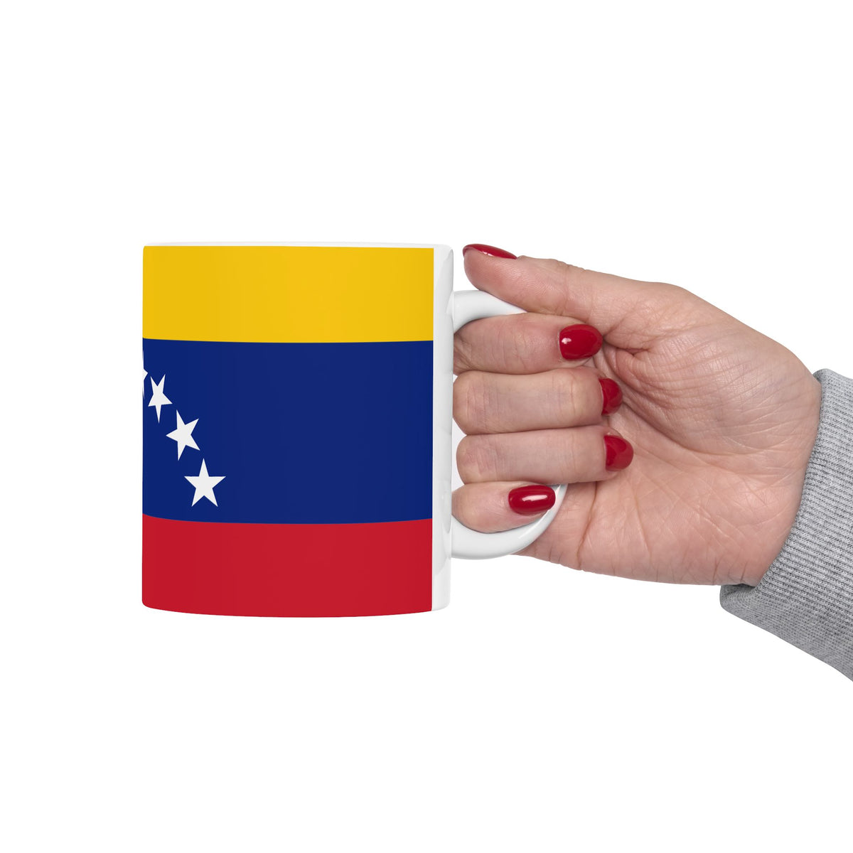 Venezuela Flag Coffee & Tea Mug – 11oz 15oz Ceramic