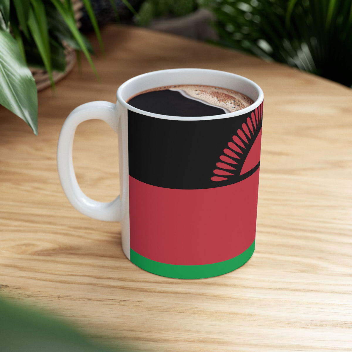 Malawi Flag Coffee Tea Mug 11oz 15oz | Rep Ya Flag Ceramic Mug - Rep Ya Flag