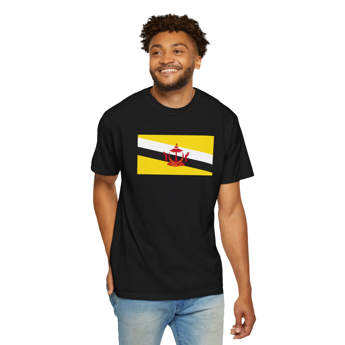 Brunei Flag T Shirt | Bruneian Heritage Shirt S-4XL | Rep Ya Flag - Rep Ya Flag