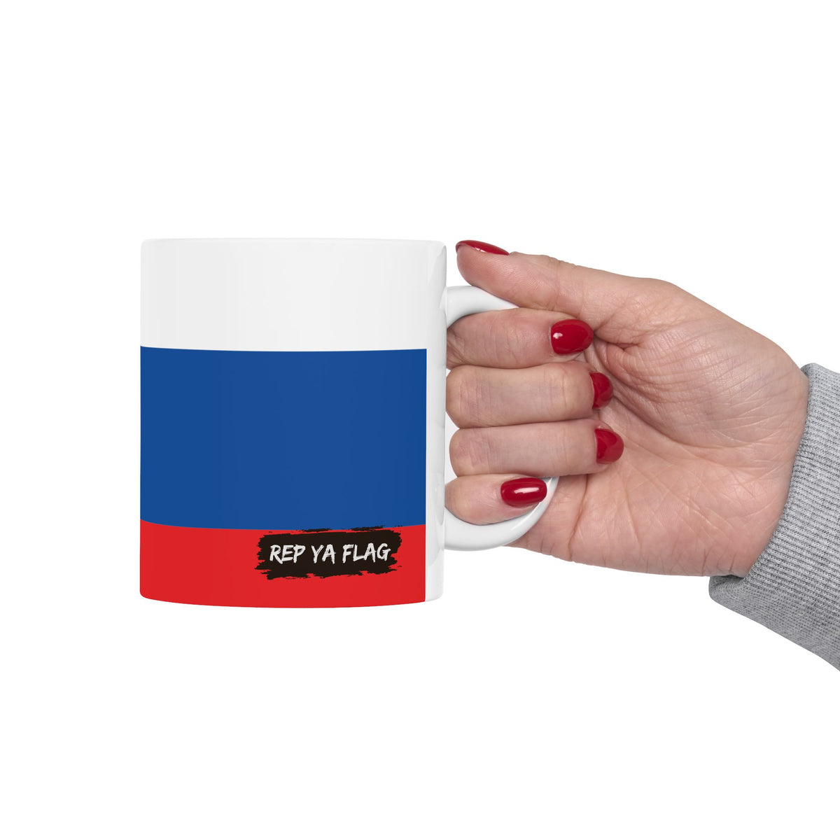 Slovakia Flag Ceramic Coffee Mug 11oz & 15oz