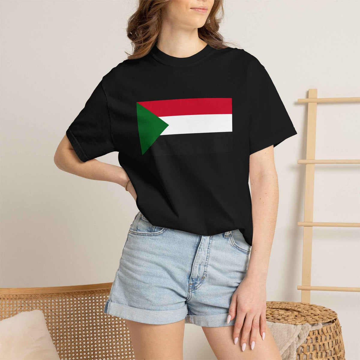 Sudan Flag T-Shirt | Sudanese Heritage Shirt S–4XL | Rep Ya Flag