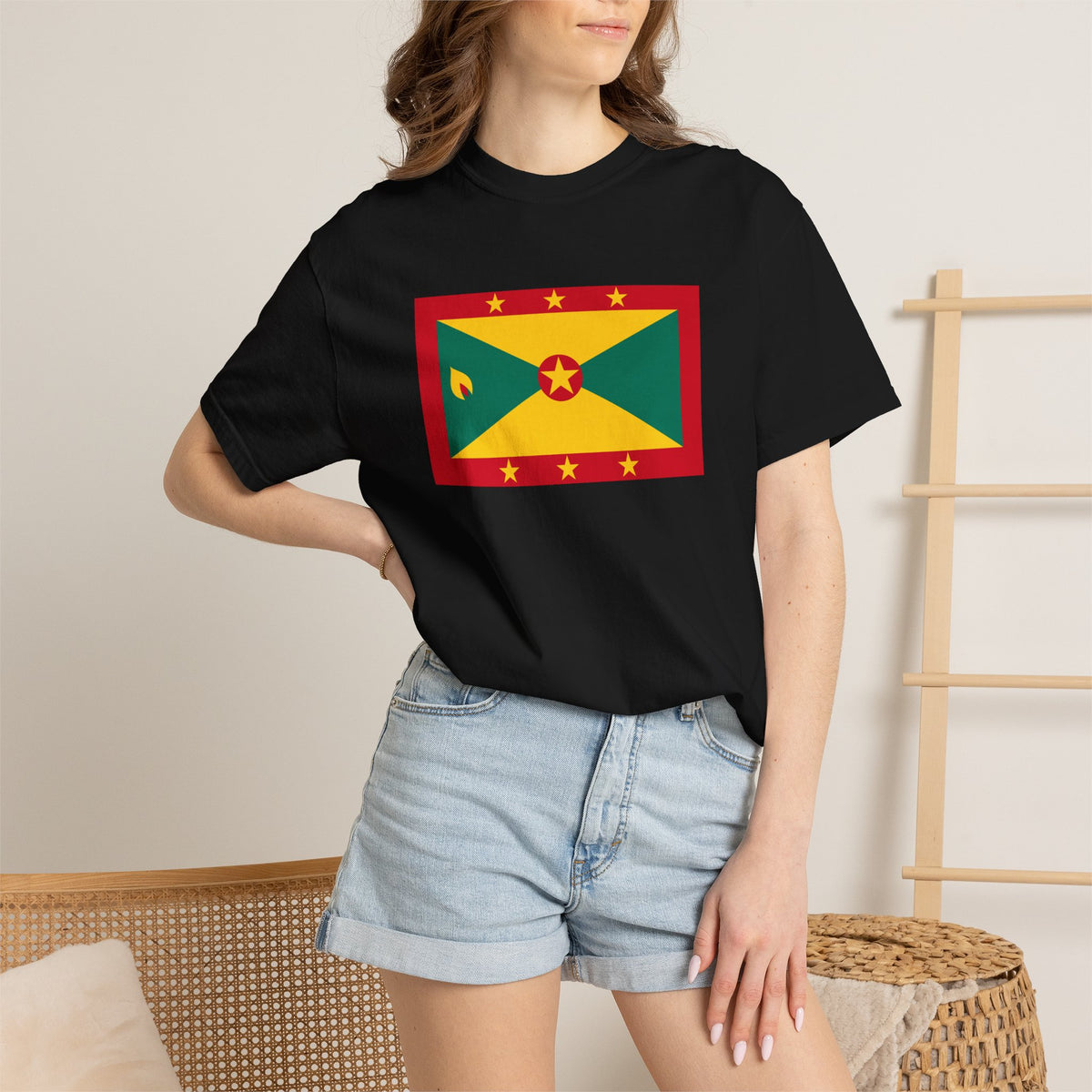 Grenada Flag T Shirt | Grenadian Heritage Shirt S–4XL | Rep Ya Flag - Rep Ya Flag