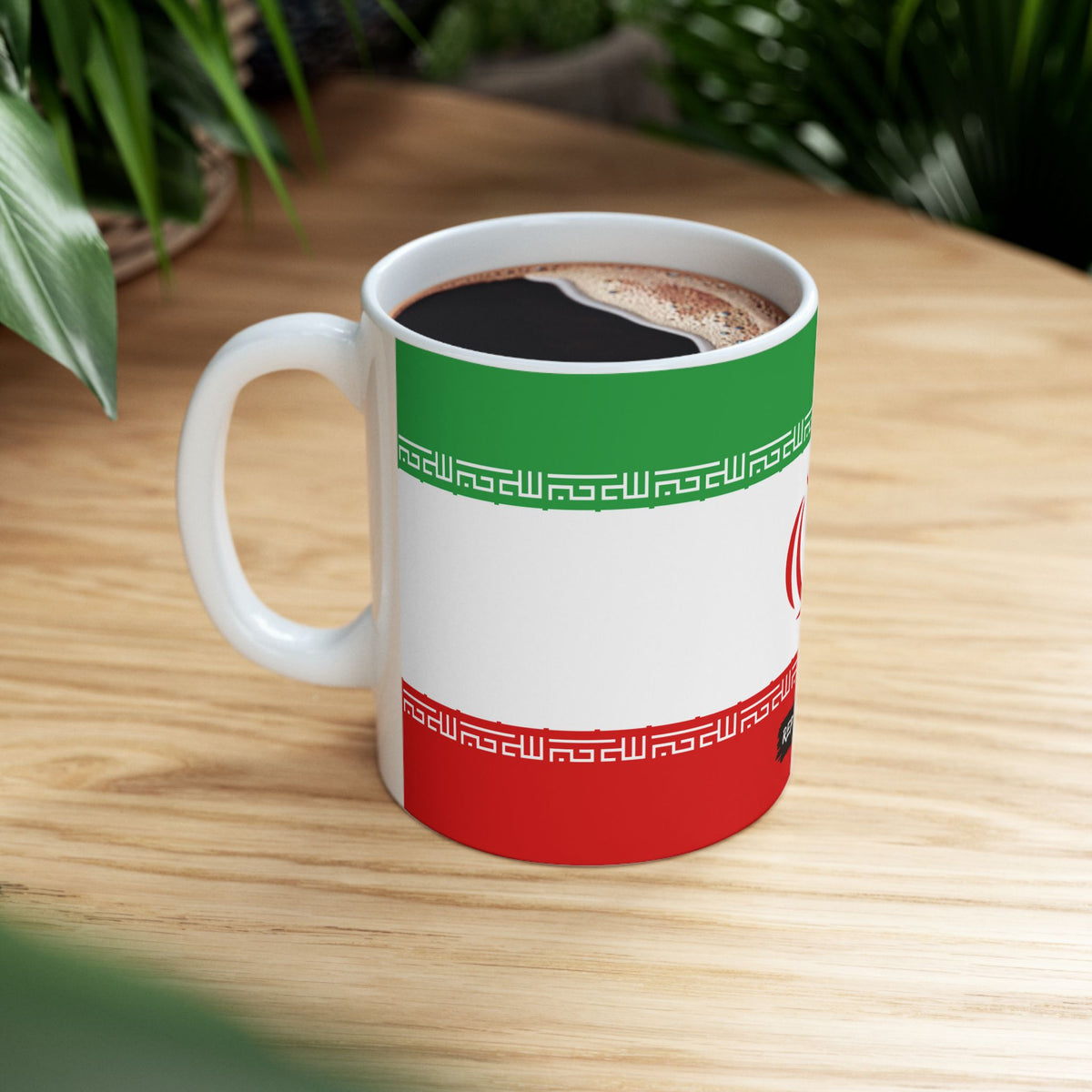 Iran Flag Coffee Tea Mug 11oz 15oz | Rep Ya Flag Ceramic Mug - Rep Ya Flag