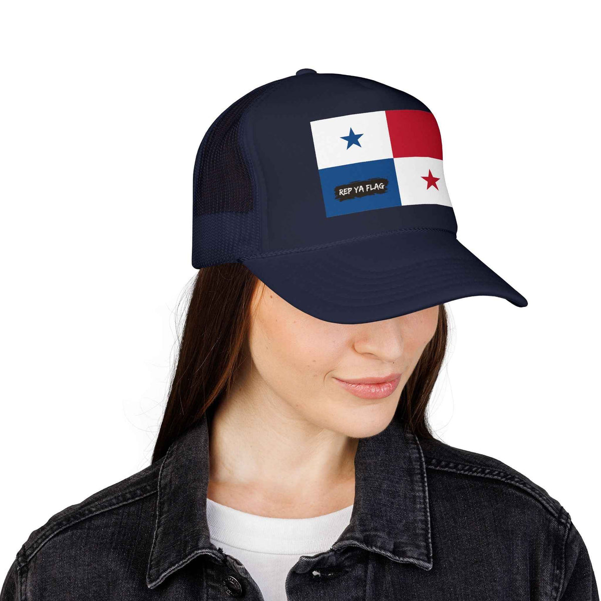 Panama Flag Foam Trucker Hat | Panamanian Pride Snapback Cap | Rep Ya Flag
