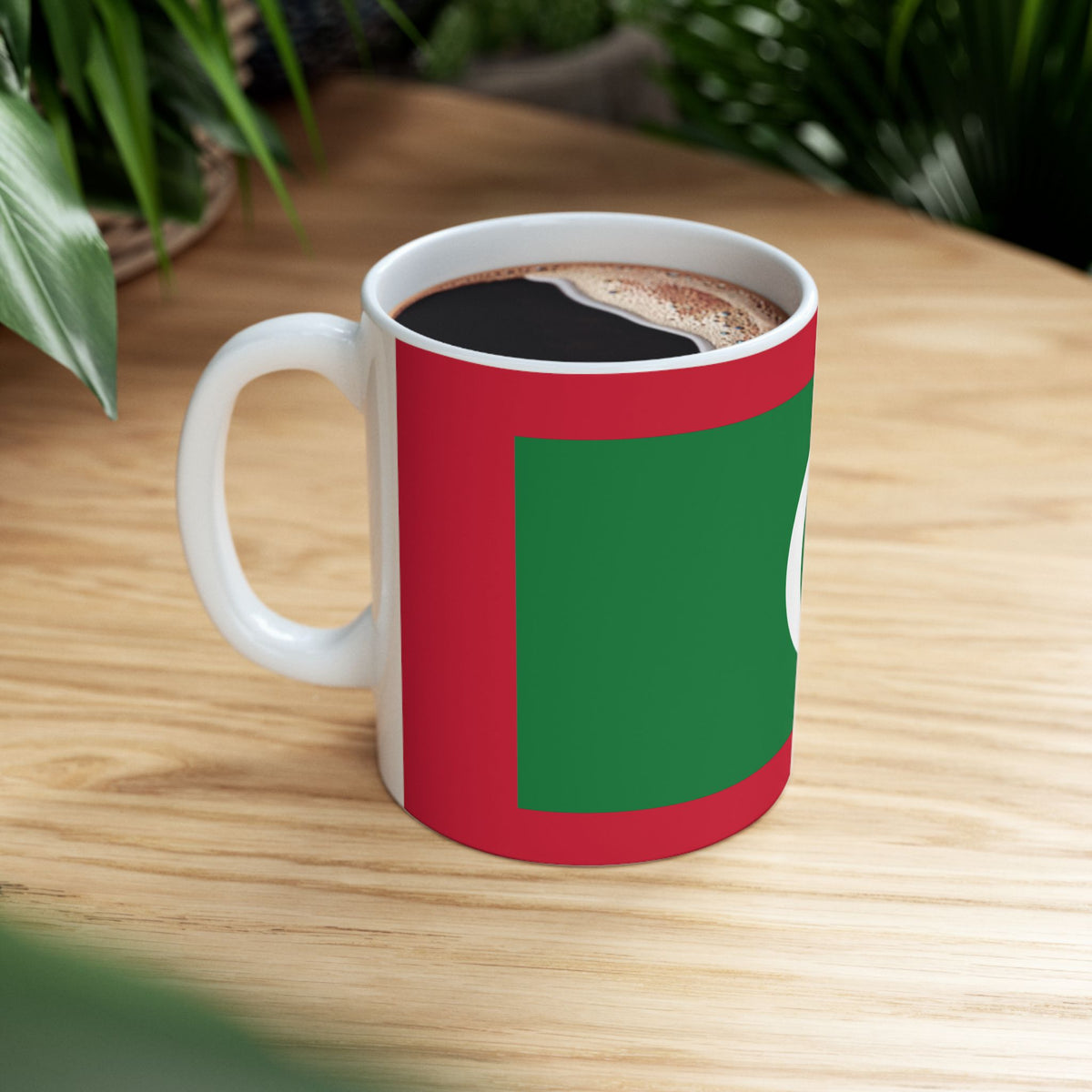 Maldives Flag Coffee Tea Mug 11oz 15oz | Rep Ya Flag Ceramic Mug - Rep Ya Flag