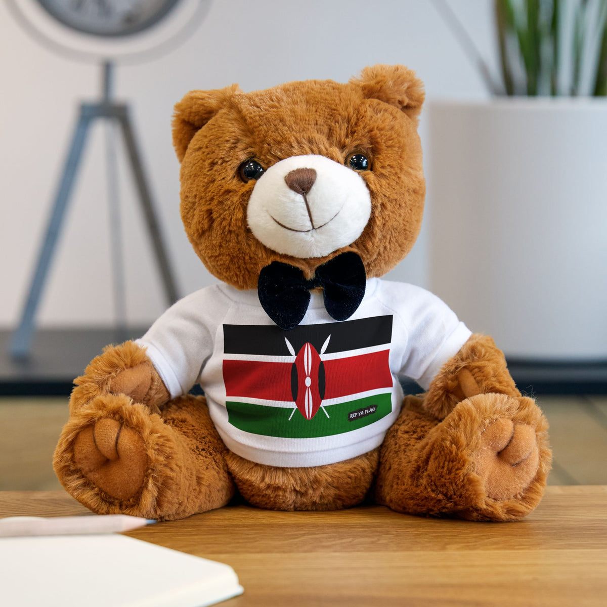 Kenya Flag Teddy Bear | Kenyan Heritage Plush Gift | Rep Ya Flag - Rep Ya Flag