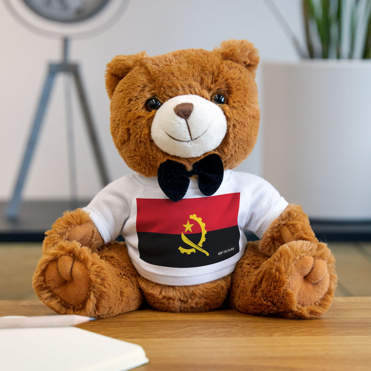 Angola Flag Teddy Bear – Angolan Heritage Plush Gift