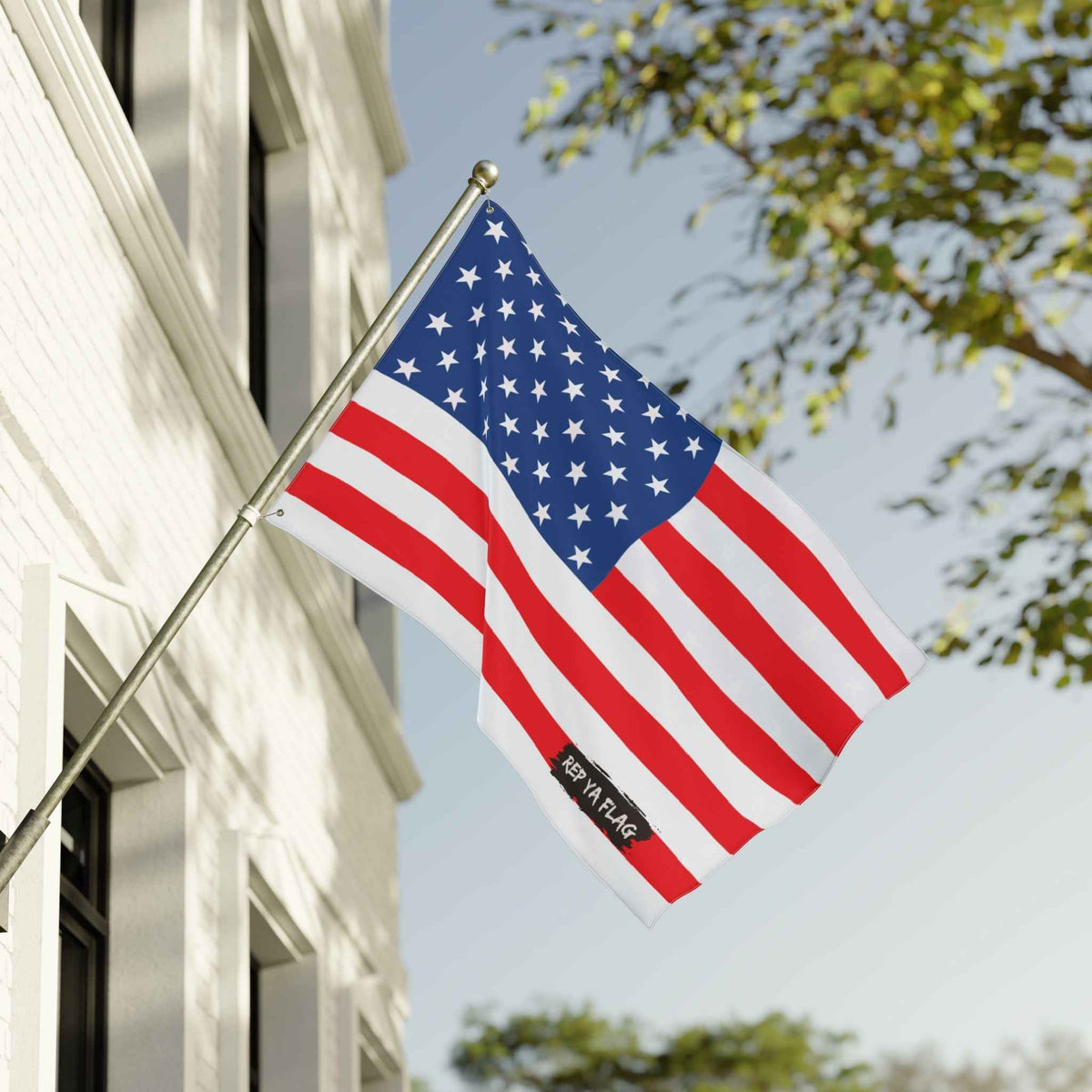United States Flag Garden Banner | Double-Sided Outdoor Flag | Rep Ya Flag