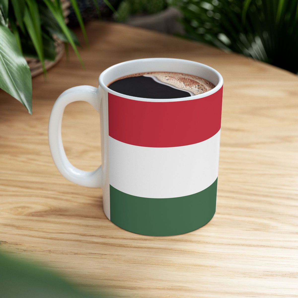 Hungary Flag Coffee Tea Mug 11oz 15oz | Rep Ya Flag Ceramic Mug - Rep Ya Flag