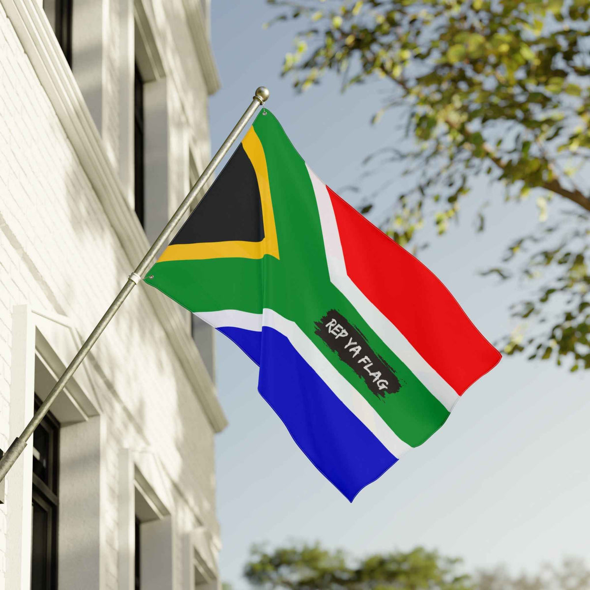 South Africa Flag Garden Banner | Double-Sided Outdoor Flag | Rep Ya Flag