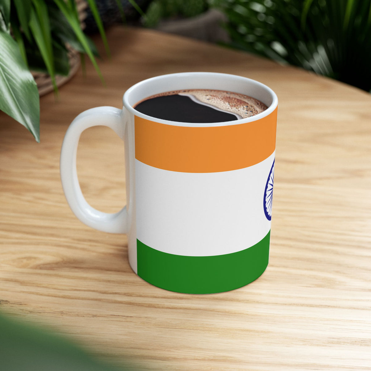 India Flag Coffee Tea Mug 11oz 15oz | Rep Ya Flag Ceramic Mug - Rep Ya Flag