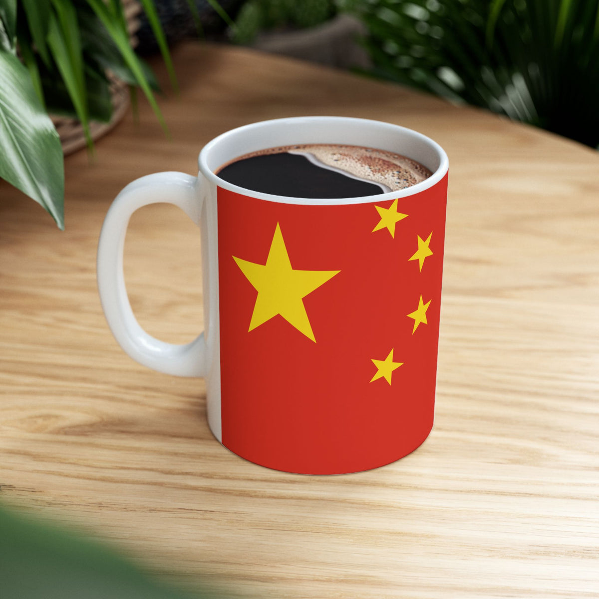 China Flag Coffee Tea Mug 11oz 15oz | Chinese Heritage Mug | Rep Ya Flag - Rep Ya Flag